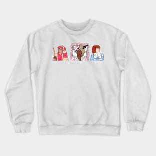 Gigi Goode, Crystal Methyd, Jaida Essence Hall Crewneck Sweatshirt